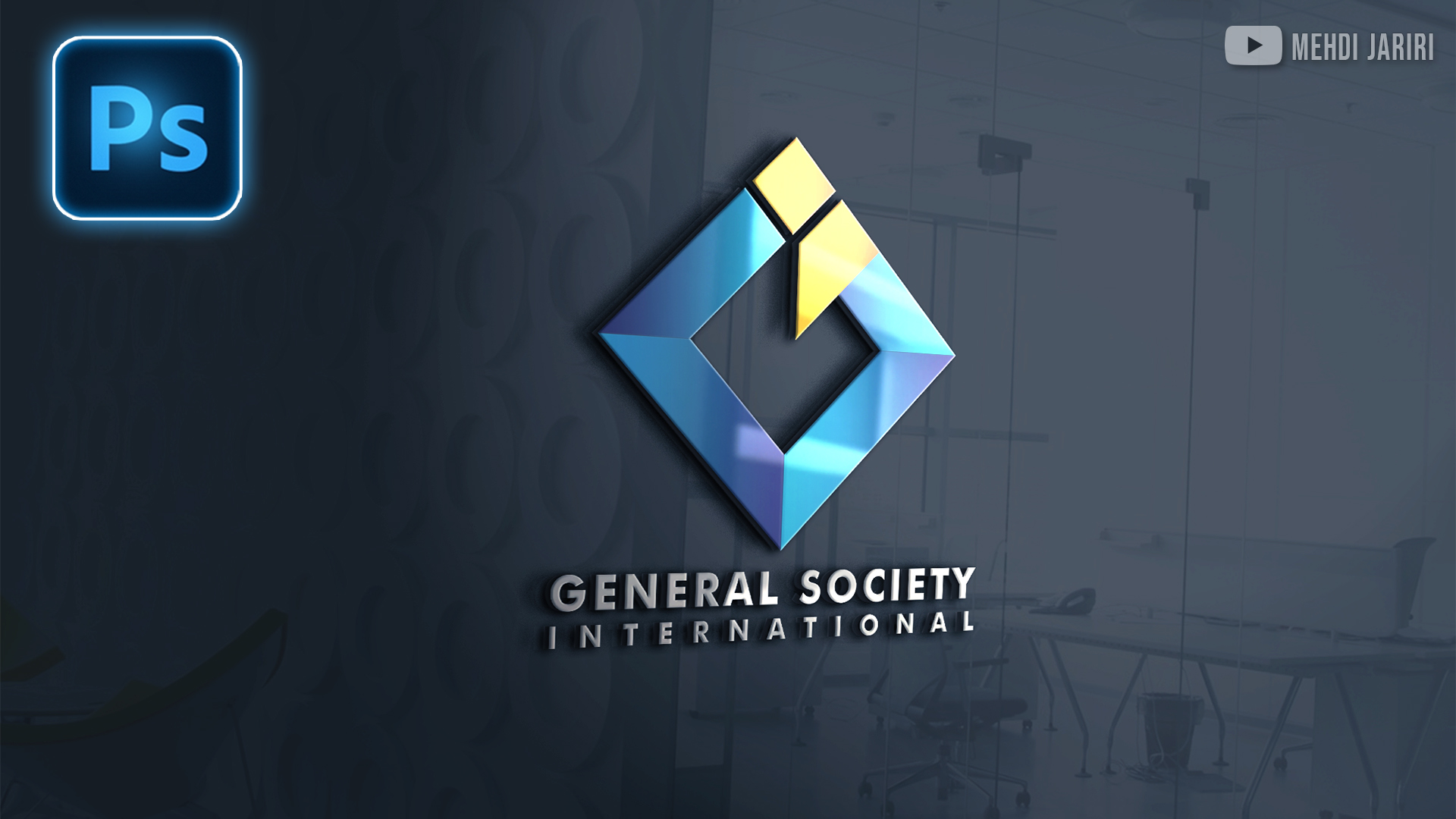 General Logo Design Photoshop | تصميم لوجو احترافي في الفوتوشوب