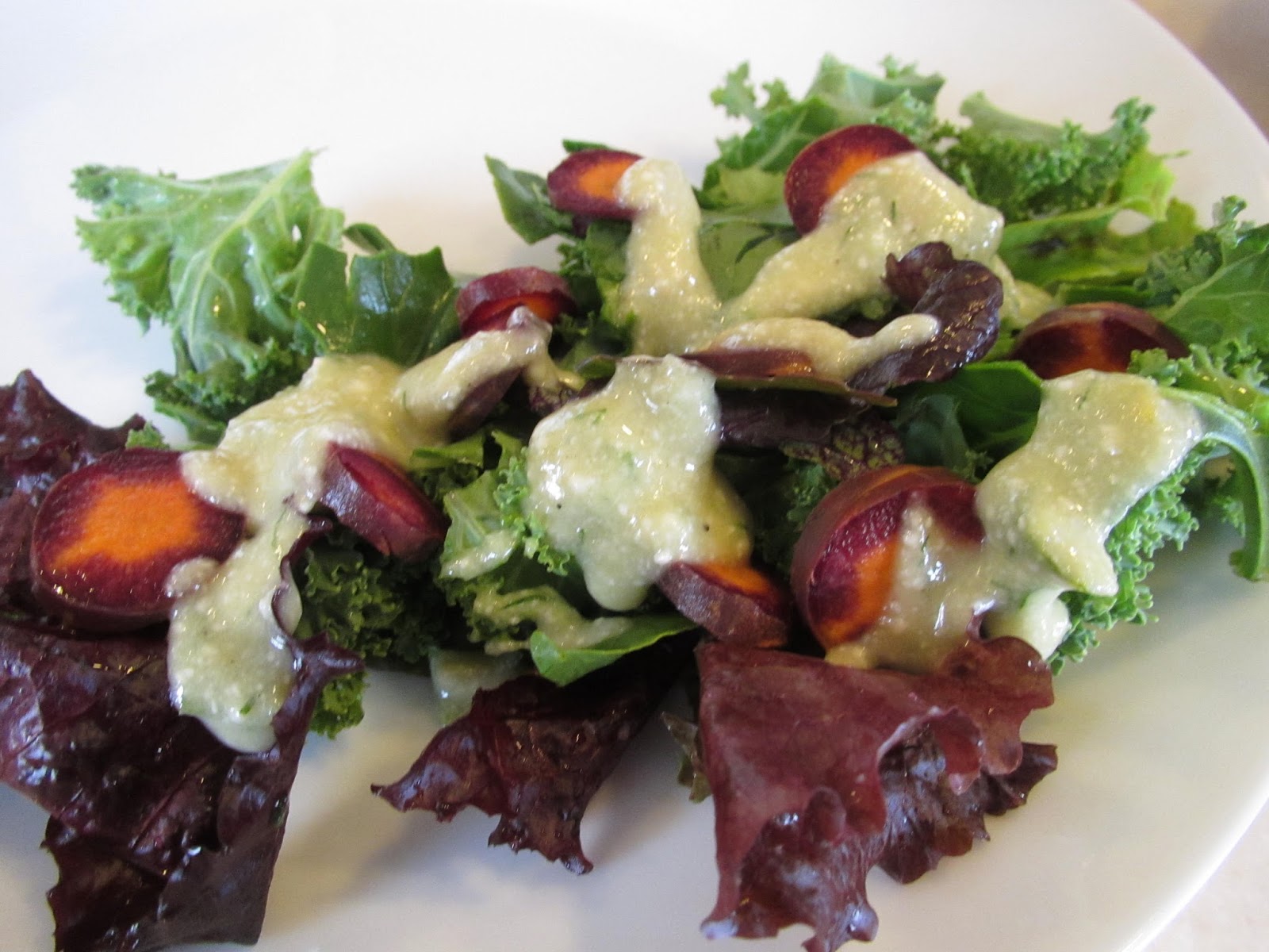 Successfully Gluten Free! Easy Green Tomato Salad Dressing