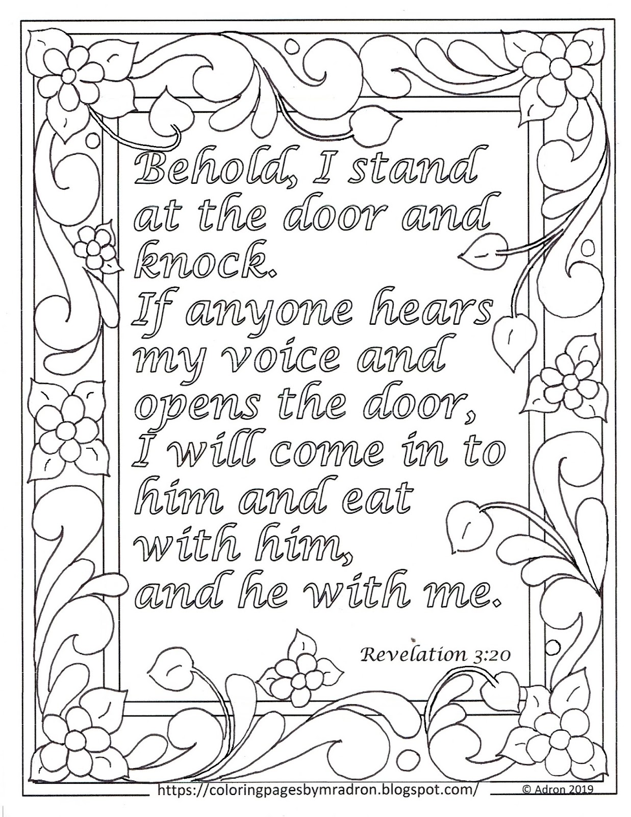 Coloring Pages for Kids by Mr. Adron