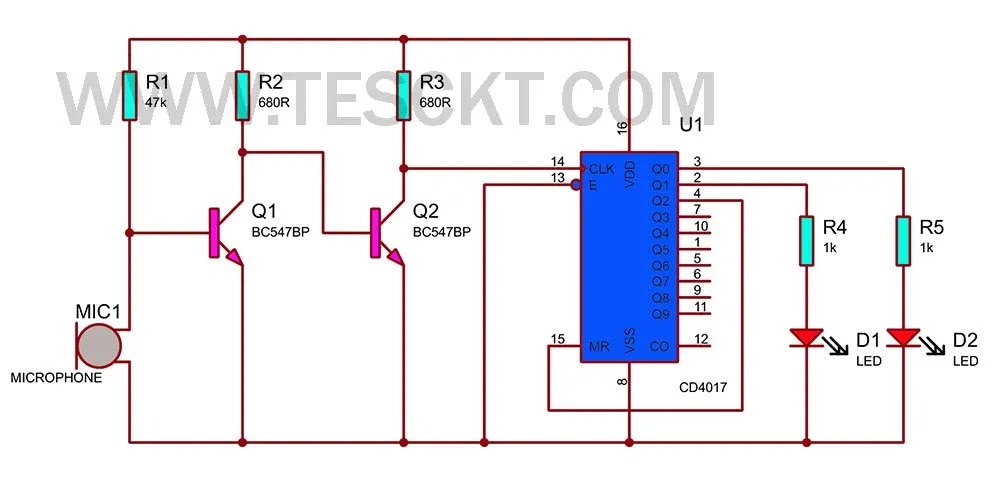 clap switch for lights on off circuit clap switch for lights on off circuit