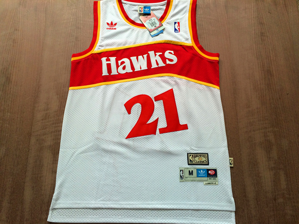 cheap sports jerseys wholesale Atlanta Hawks Throwback Jersey