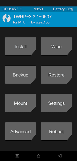 Recovery-TWRP-LR-TEAM-Xiaomi-MI-8