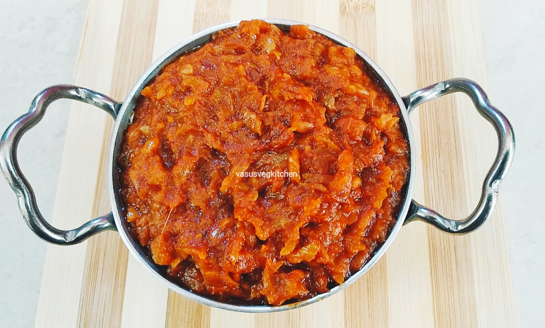 Vasusvegkitchen Onion and Tomato curry base How to make basic onion and tomato gravy for curries