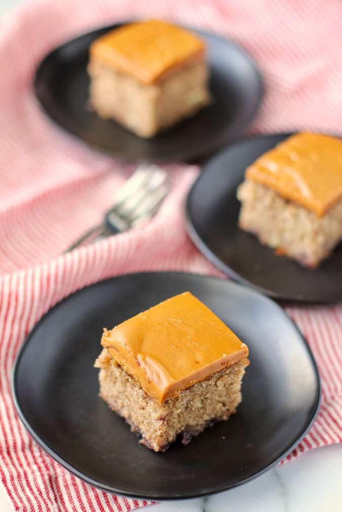 Jam Cake with Caramel Frosting Karen's Kitchen Stories