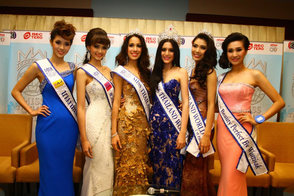 Photos Profiles Miss Thailand World 2012 winners