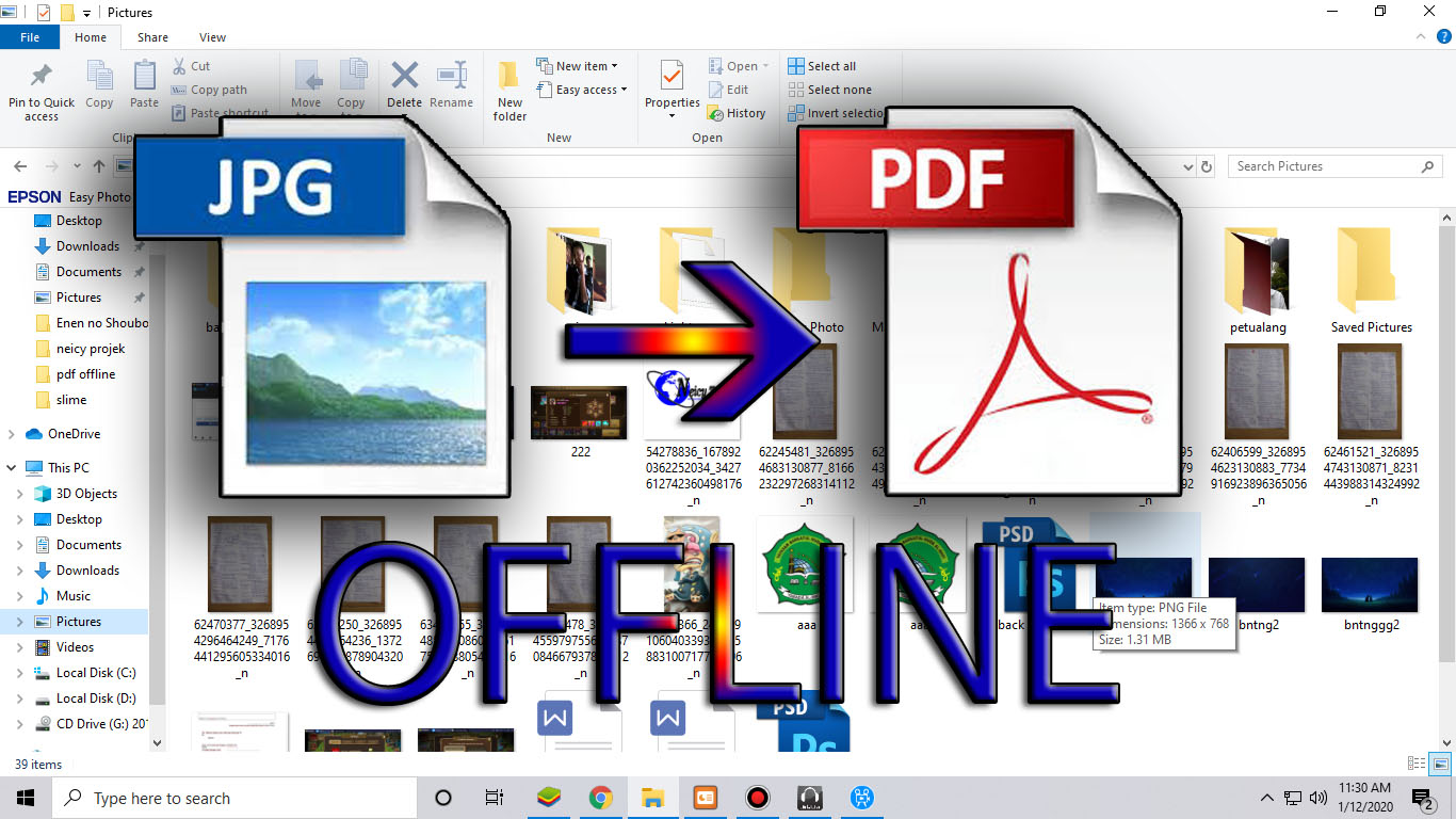 Pdf offline. Pdf to jpg.