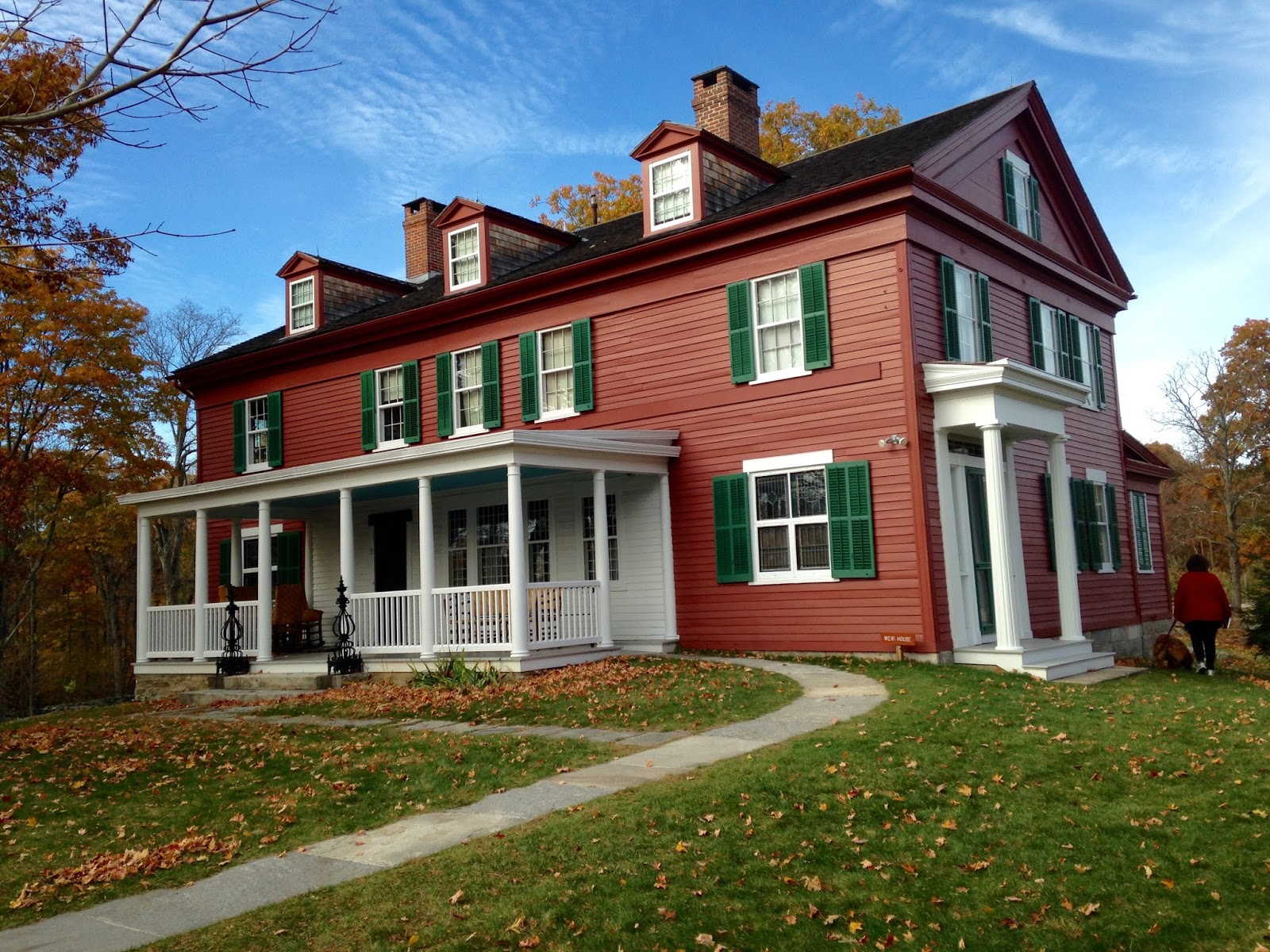 travels J. Alden Weir Farm, Wilton, Connecticut