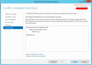install and configure snmp service on windows