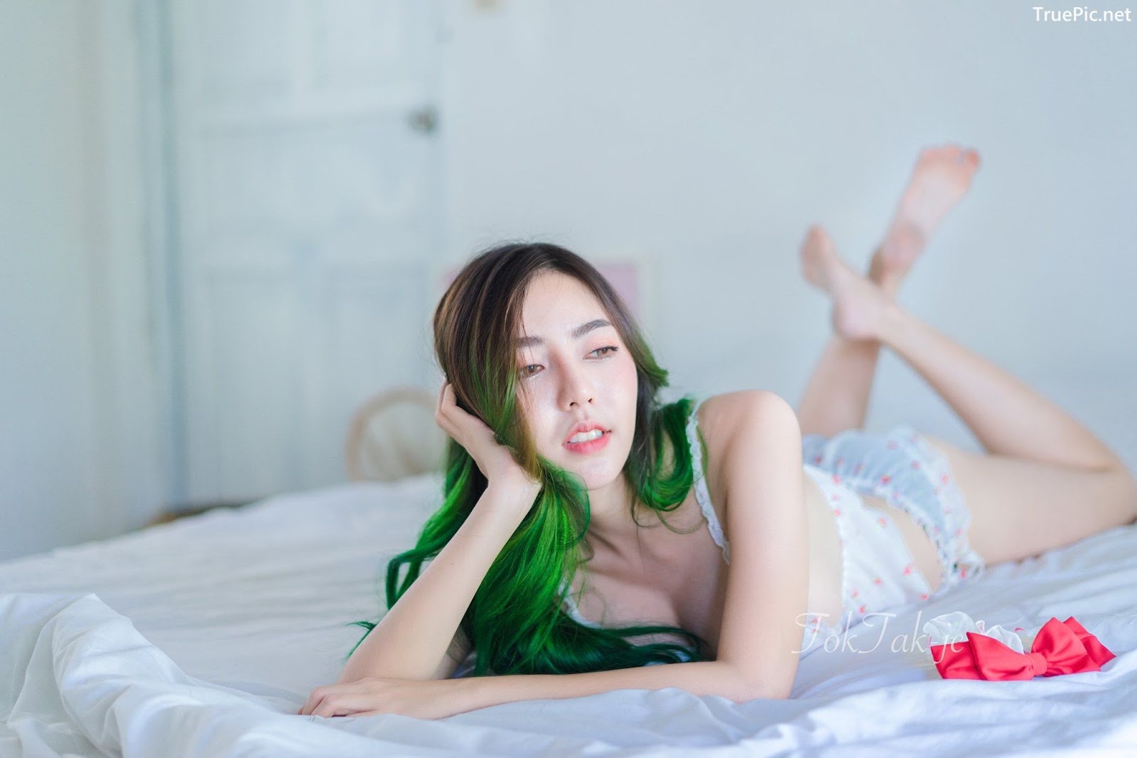 Image Thailand Model - Champ Phawida - Morning Sexy Sleepwear - TruePic.net - Picture-12