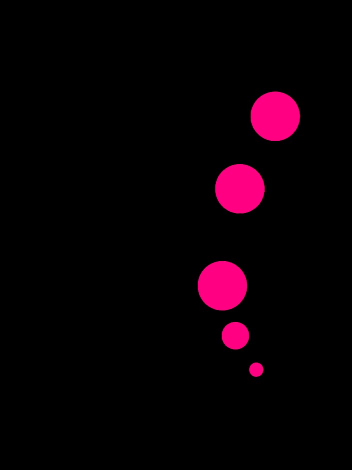 Wallpapers for the phone in five colors