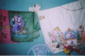 Fabric Painting, Saree Painting, Panjabhi Dress Painting, Cloth Painting in Hyderabad | ARTNVN