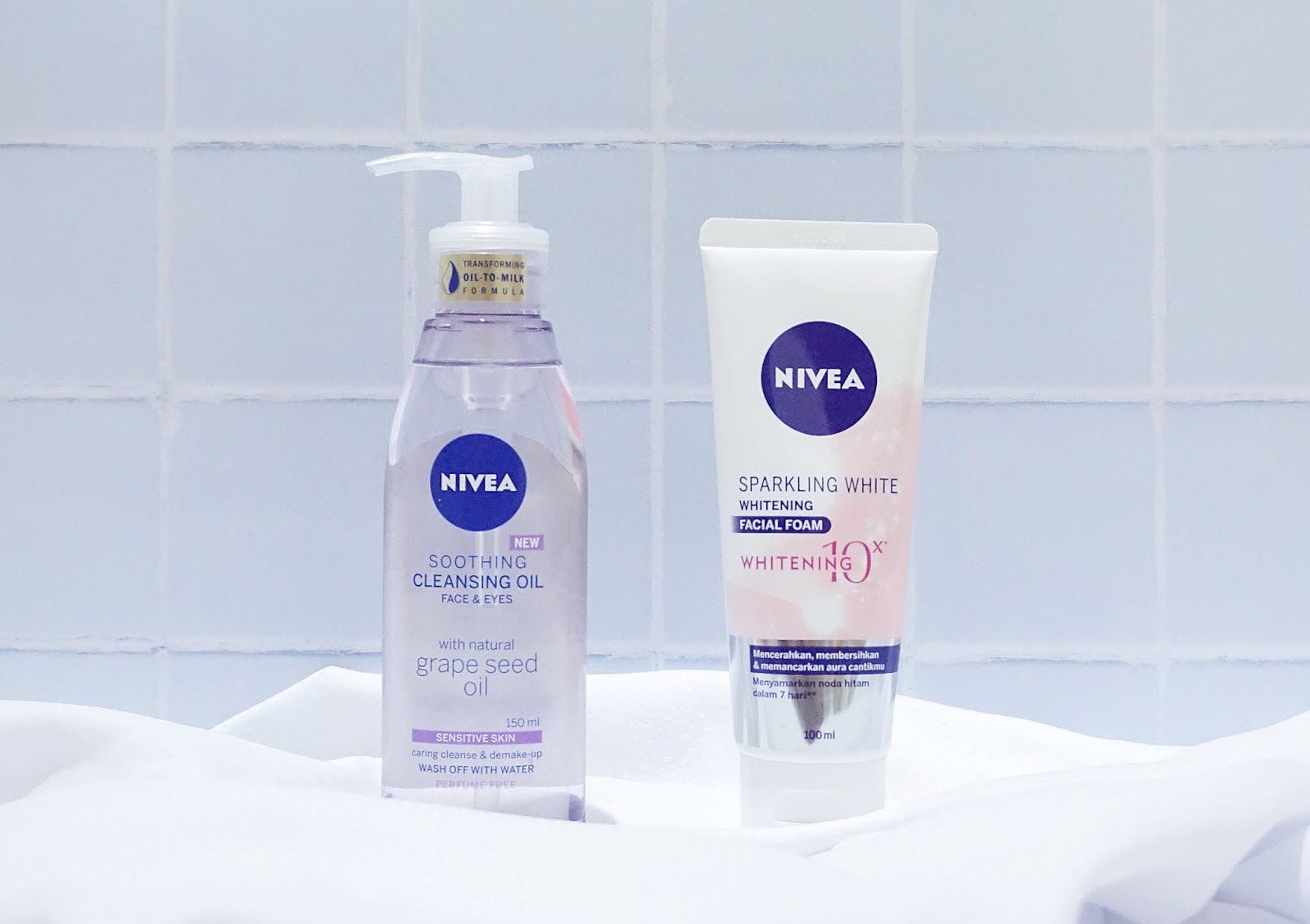 NYOBAIN DOUBLE CLEANSING PAKAI SEMUA PRODUK NIVEA VIDA ZENITHA