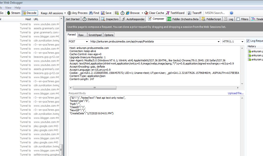 Girfa Student Help POST API