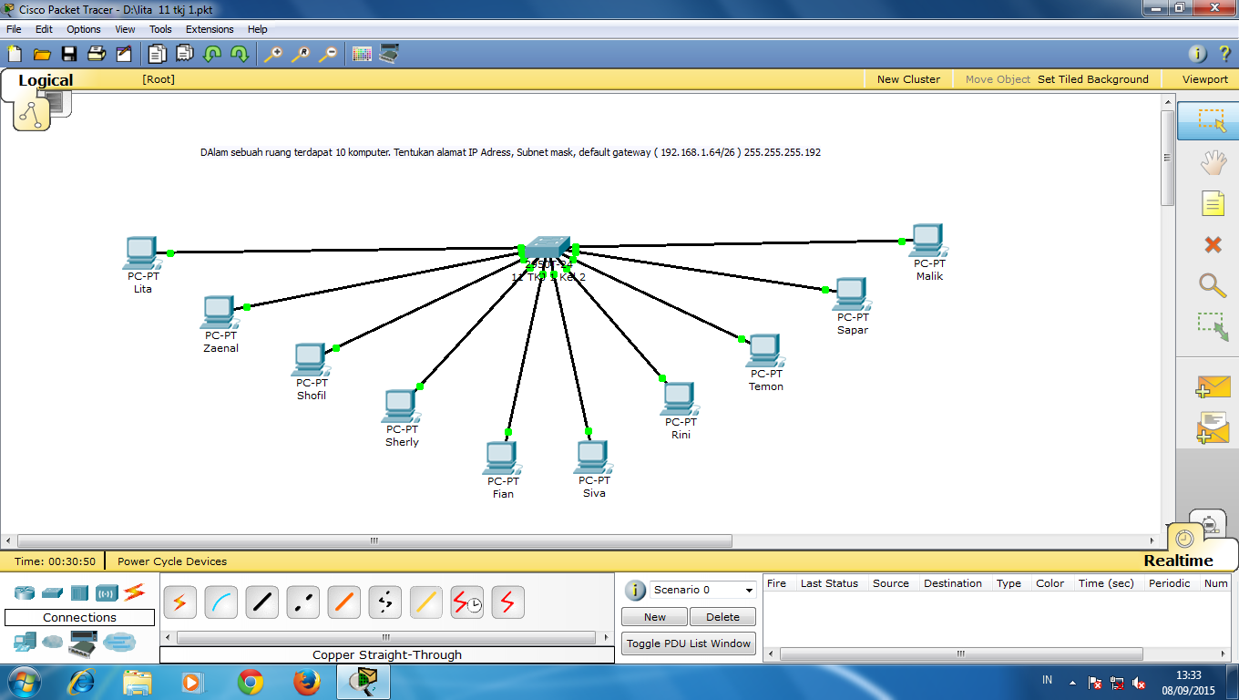 teknikkomputer CISCO PACKET TRACER