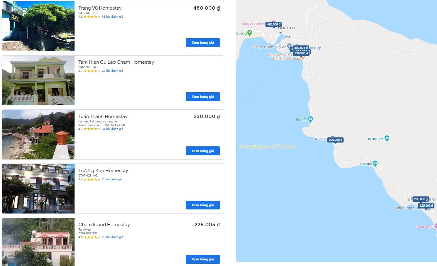 Homestay Cù Lao Chàm