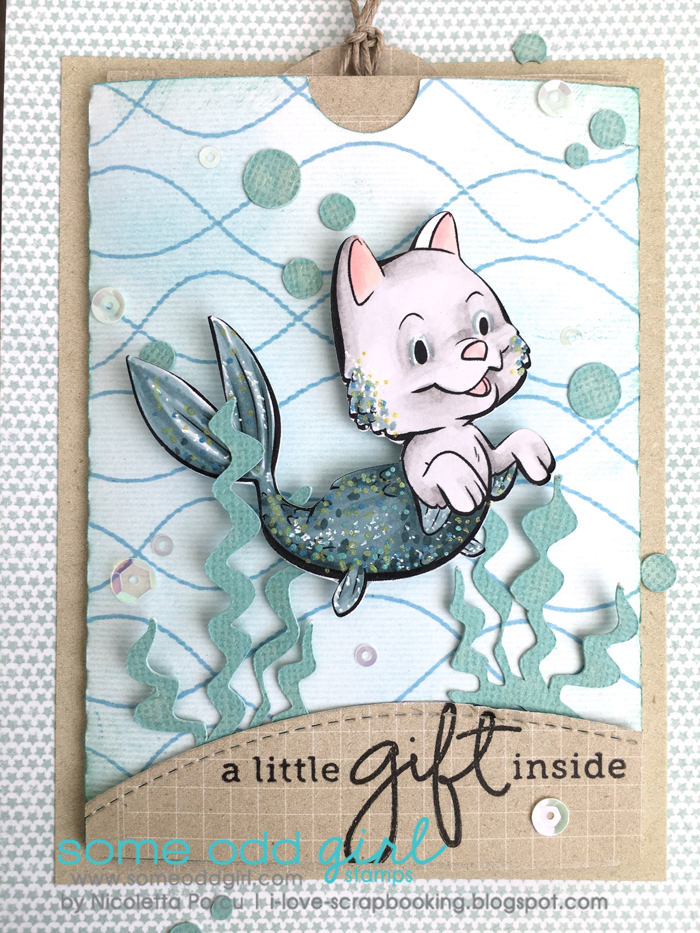 Nicoletta Porcu design Double slider gift card holder