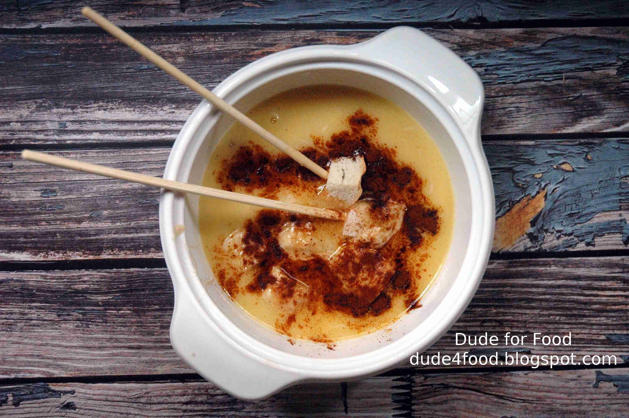 DUDE FOR FOOD Dining in the Next Normal Recreate the Classic Old Swiss Inn Cheese Fondue