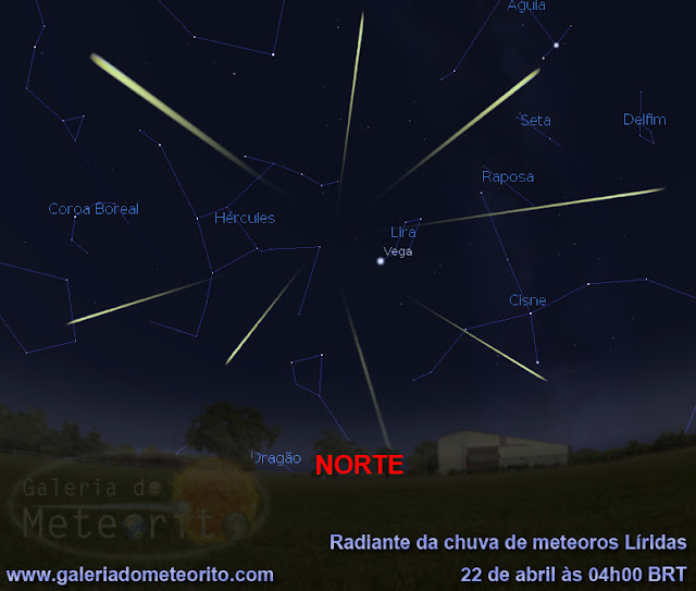 Radiante da chuva de meteoros Líridas