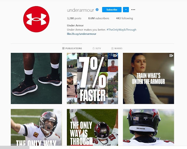 Under ArmourOfficial Instagram Profile