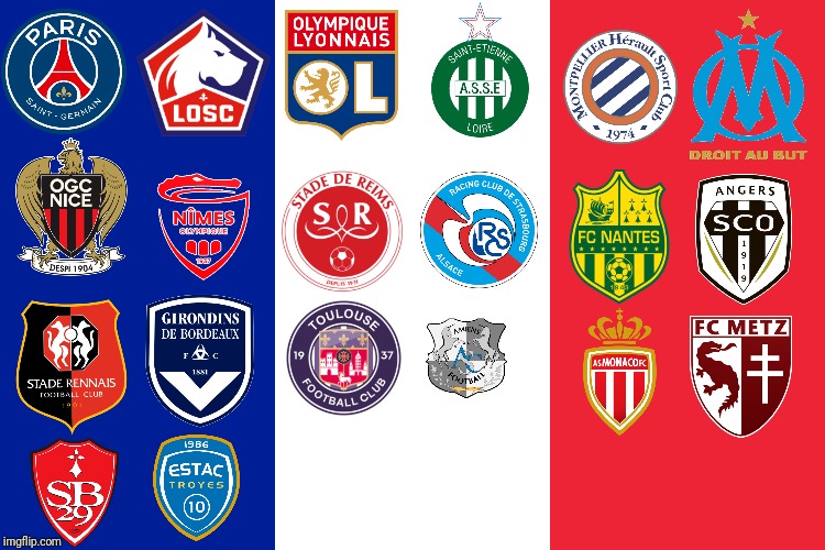 Liga de futbol francesa clasificacion