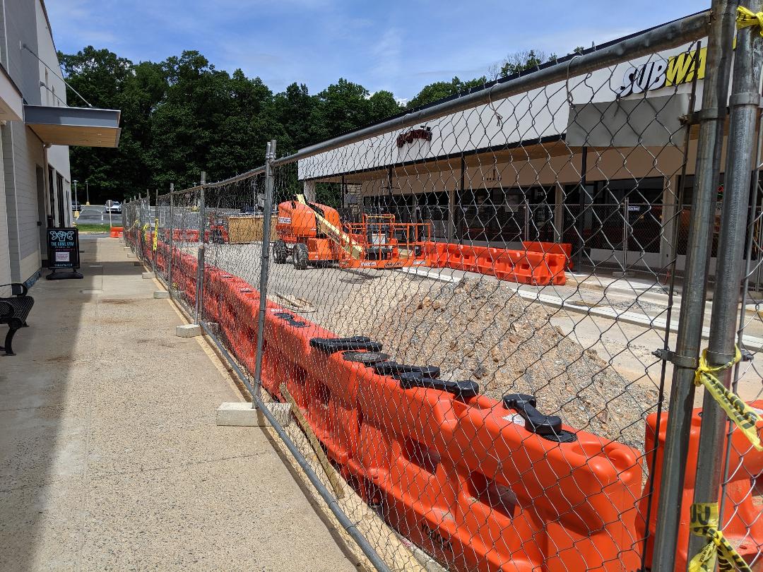 Robert Dyer Bethesda Row Cabin John Shopping Center construction