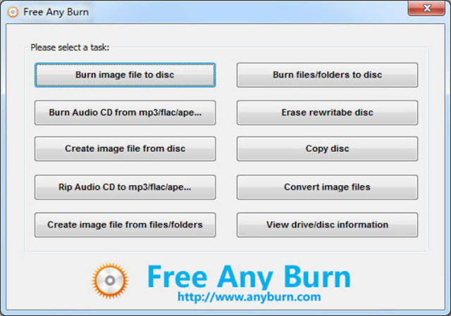 تحميل برنامج AnyBurn لحرق الاسطوانات مجانا للكمبيوتر