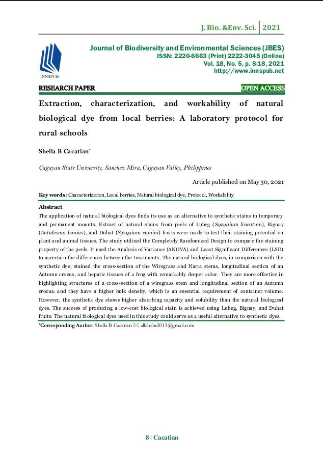 Studies about dyes image