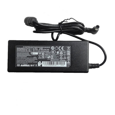 Nero 19V 3.42A 65W DA-65G19 PSAB-L101A AC Alimentatore 6.5 x 4.4mm per LG X-note C500 R410