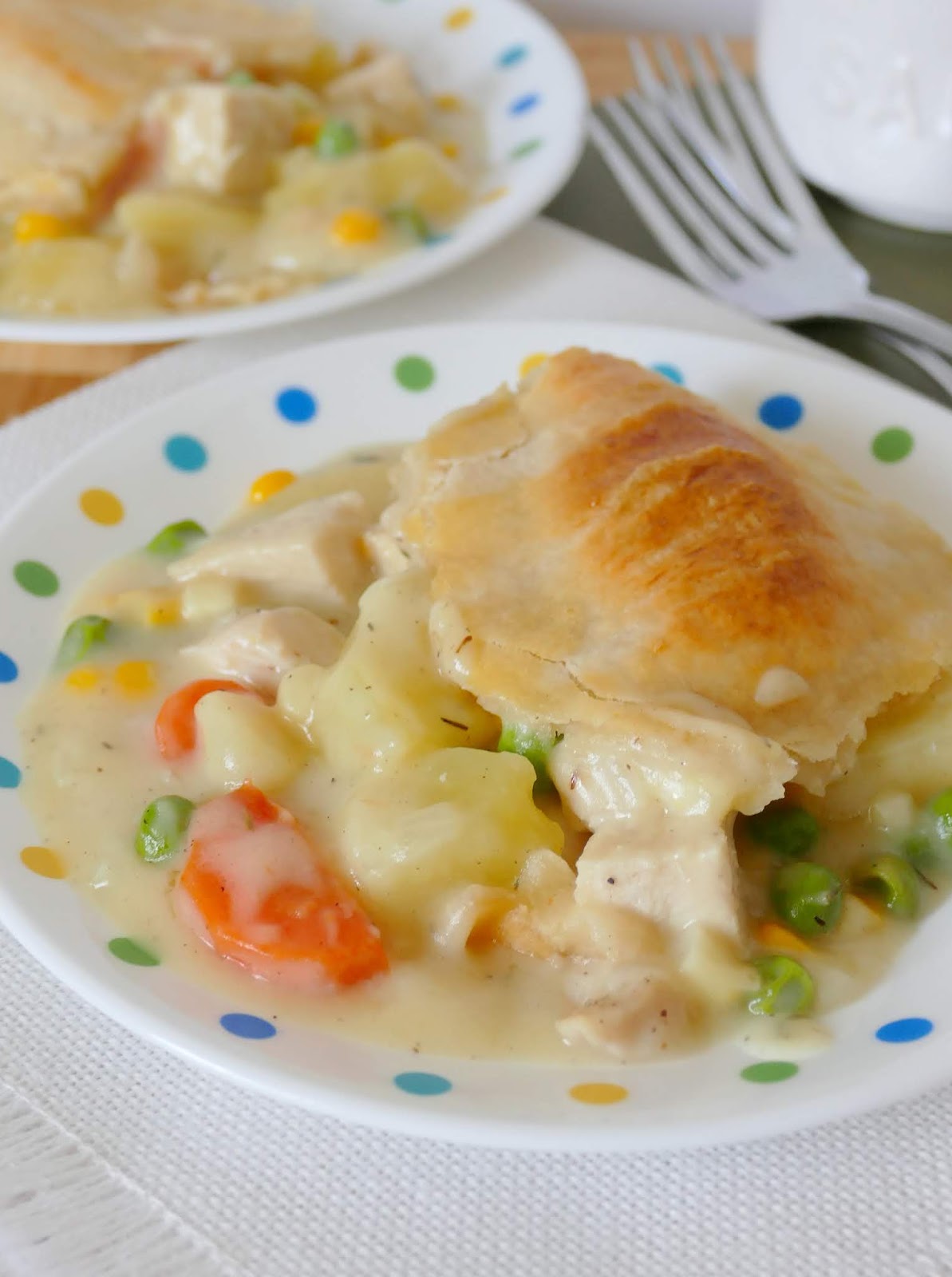 Homemade Chicken or Turkey Pot Pie Recipe