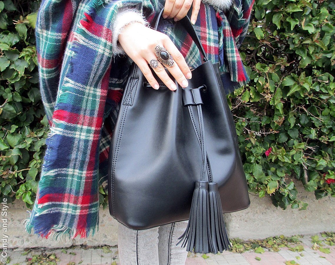 Wild HalfUf Top Knot+Plaid Candy and Style