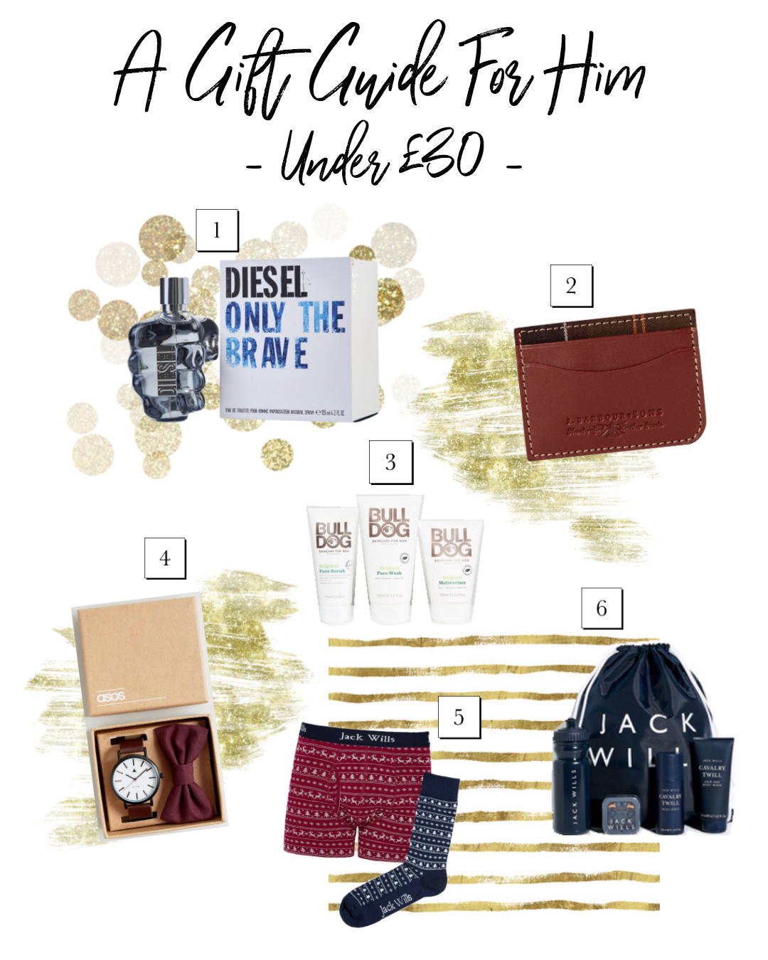 A Gift Guide For Him Under £30 Just Lucy's Life