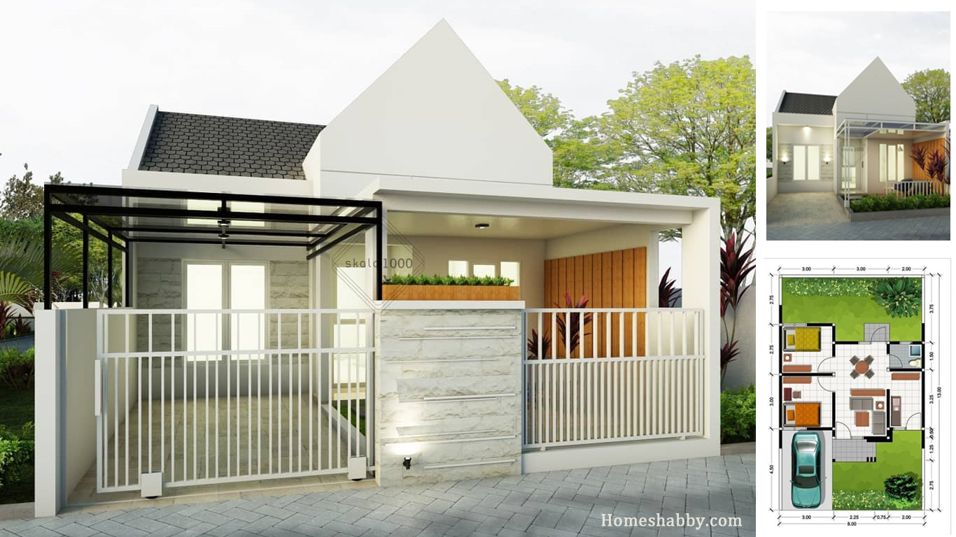 Desain Rumah Minimalis Dengan Budget 100 Juta : 6 Gambar Desain Rumah ...