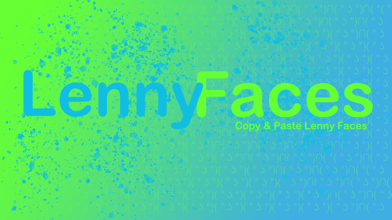 Lenny Faces - Copy Cool Lenny And Text Faces