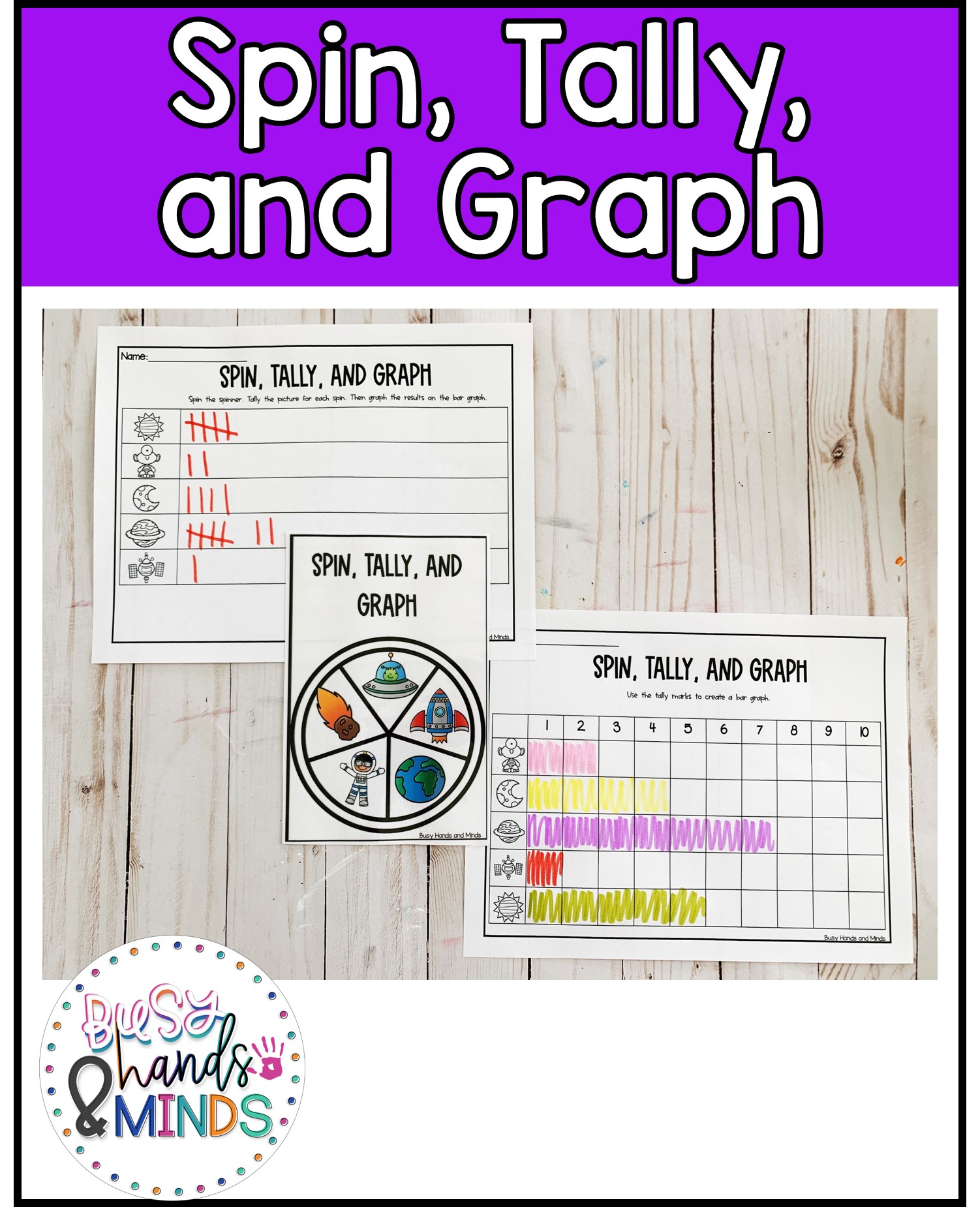 Space Unit of Study for Kindergarten and 1st Grade | Busy Hands and Minds