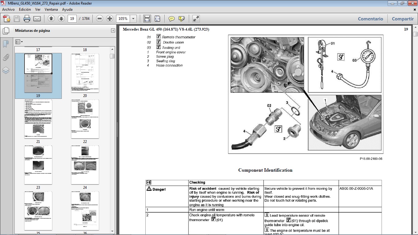 Manuales de Taller de MERCEDES BENZ