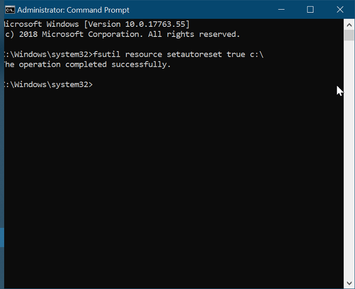 重置资源管理器