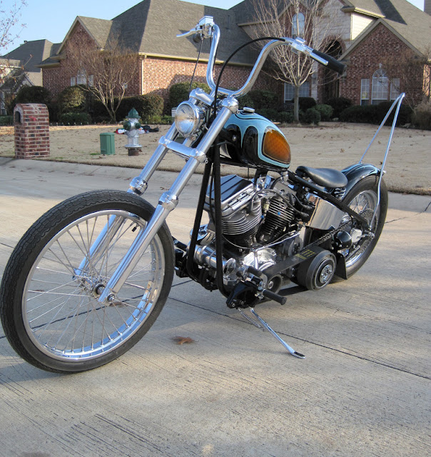 Harley Davidson Panhead By Main Drive Cycle Hell Kustom