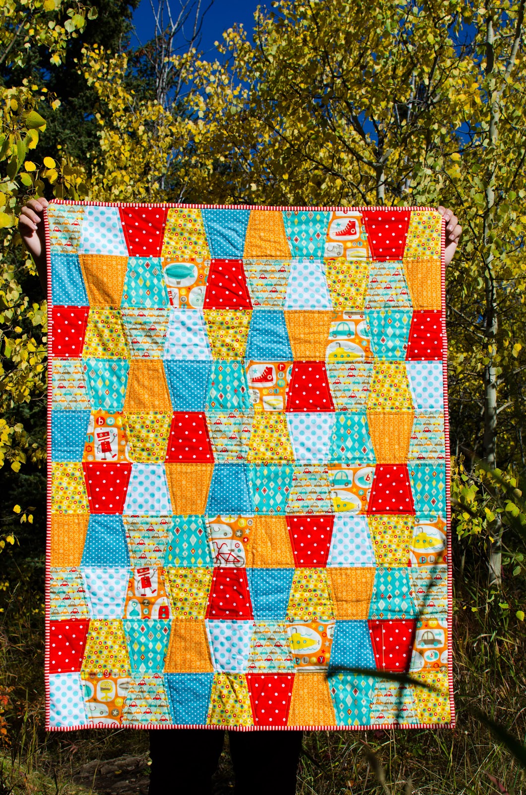 Mama's Crafts How to Make Fat Quarter Baby Quilts