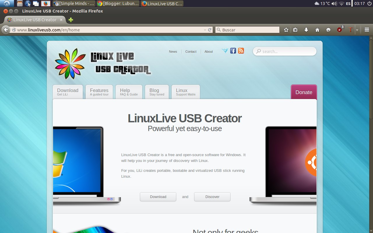 Linux live iso