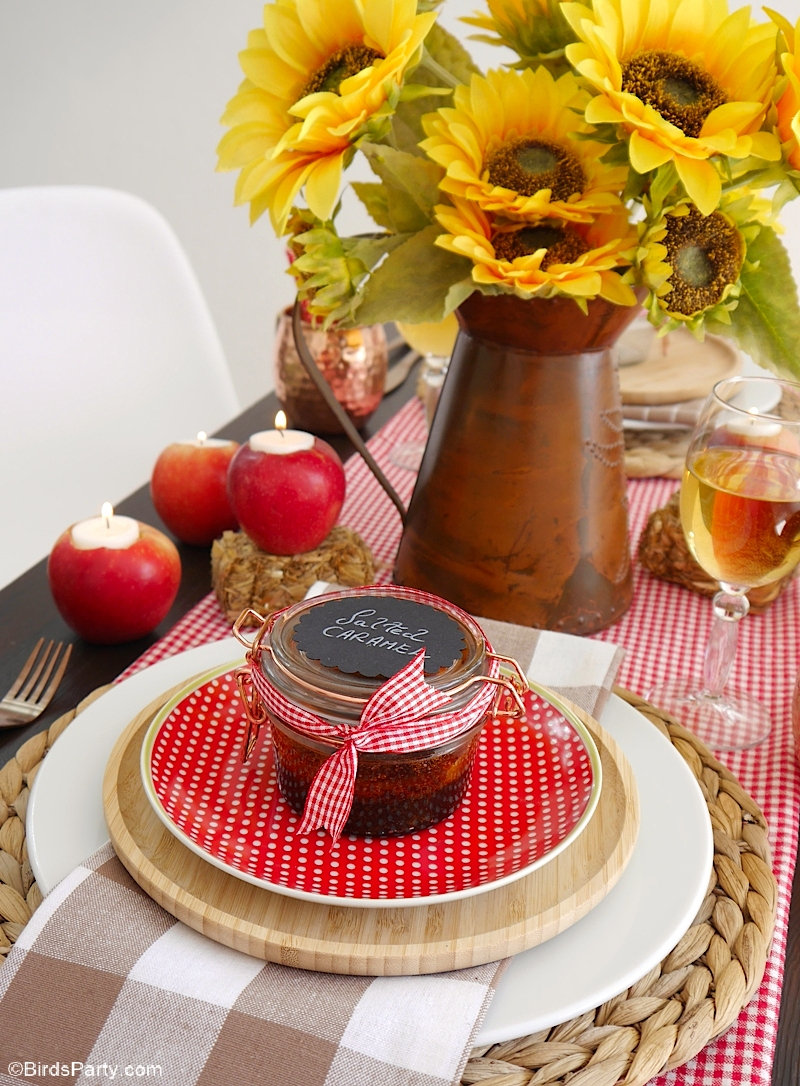 A Farmhouse Inspired Apple Harvest Tablescape - Party Ideas | Party