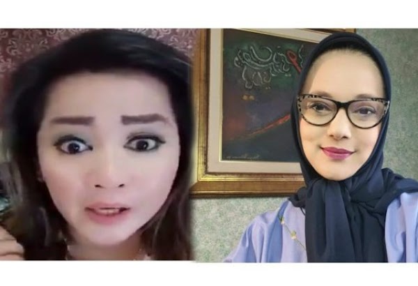 Heran Marissa Haque Kaitkan Omnibus Law dengan Surga, Dewi Tanjung: Norak, Nyari Sensasi