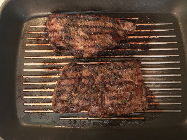 Grilled Marinated Skirt Steak