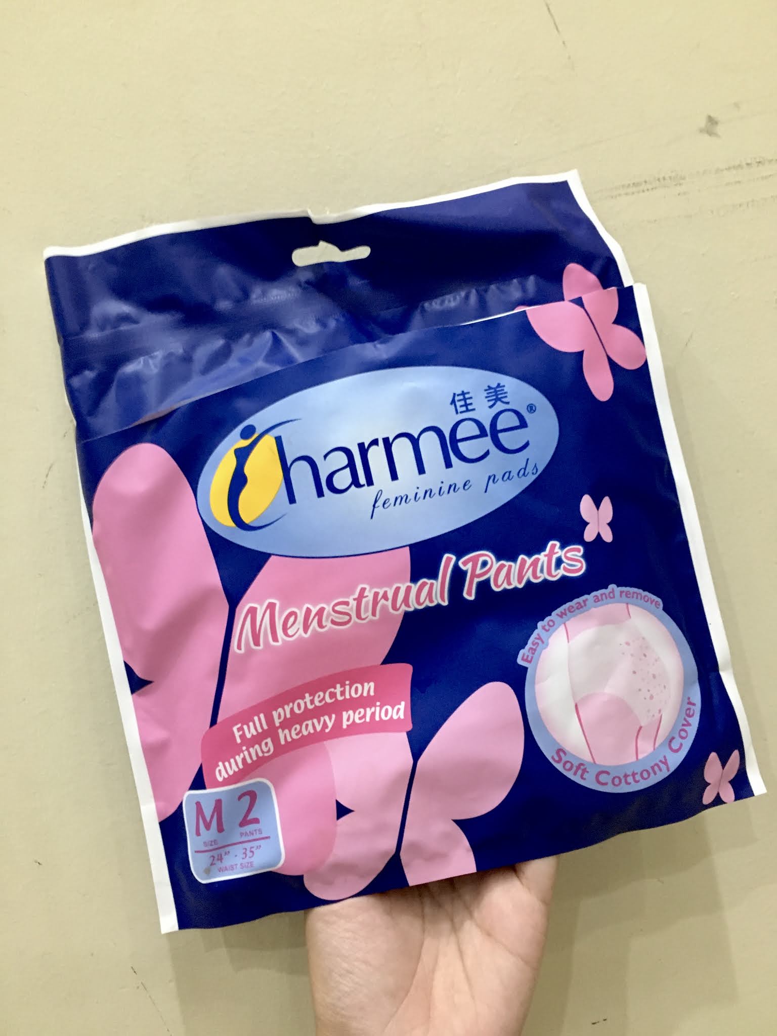Charmee Feminine Pads Menstrual Pants Review FES BLOG 101