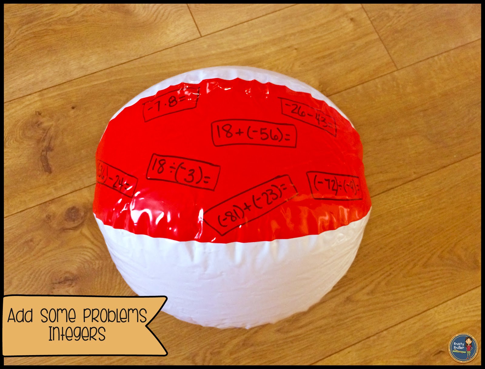How to Make an Easy Math Game Using a Beach Ball