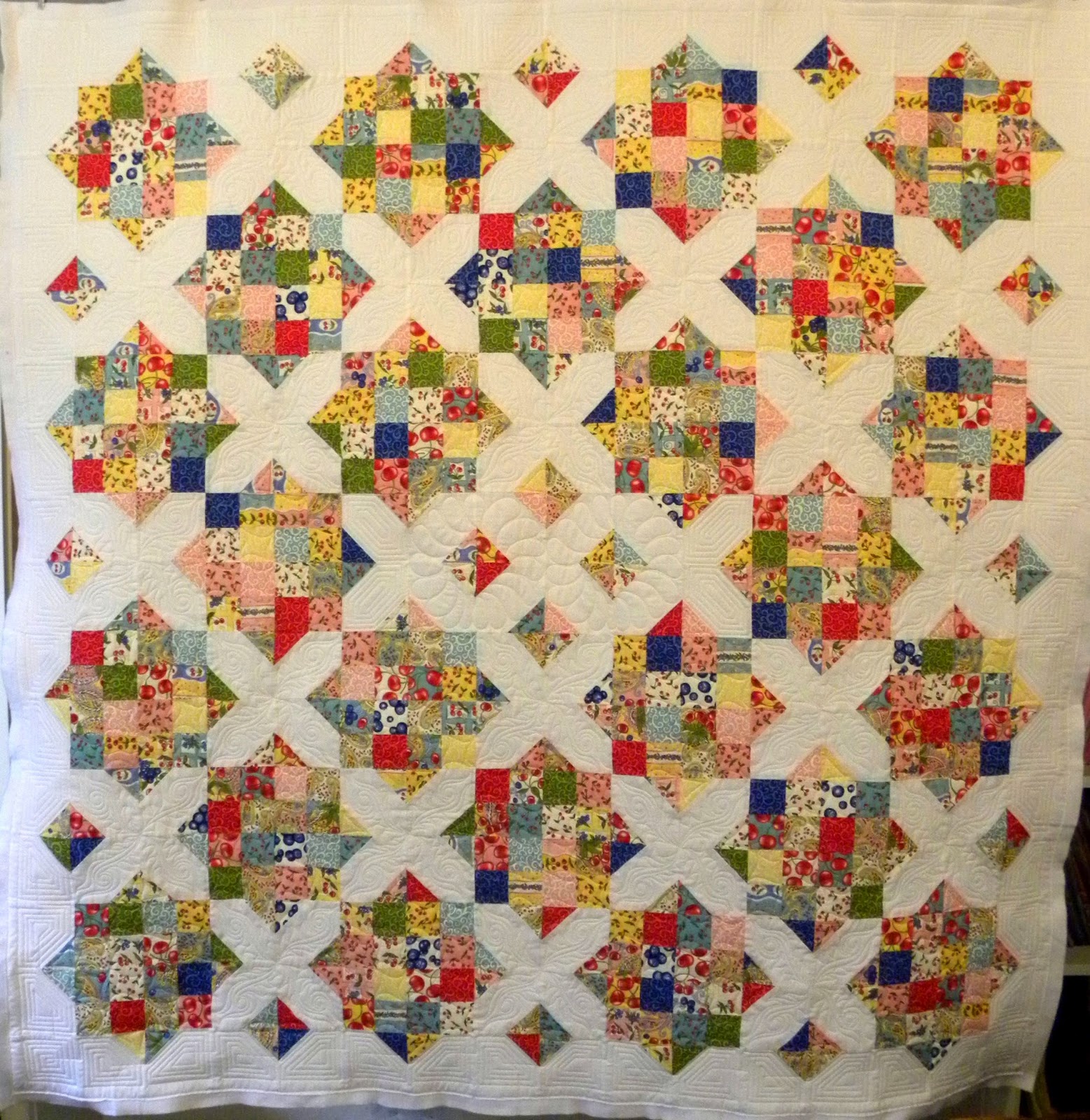 Crazy Horse Quilting: Fun 16 Patch Quilt