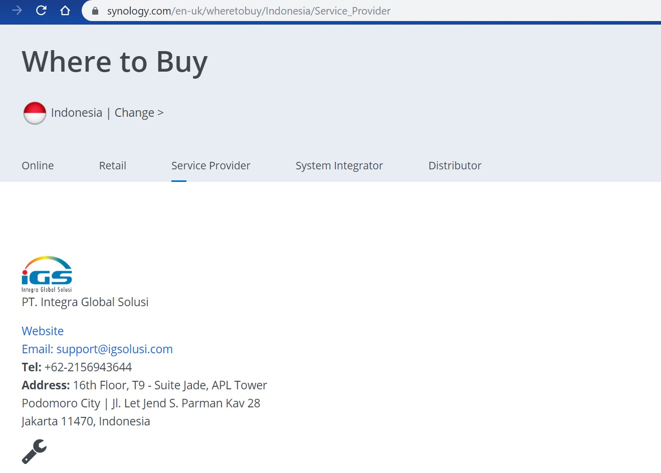 PT. Integra Global Solusi (Distributor Netgear dan Synology di