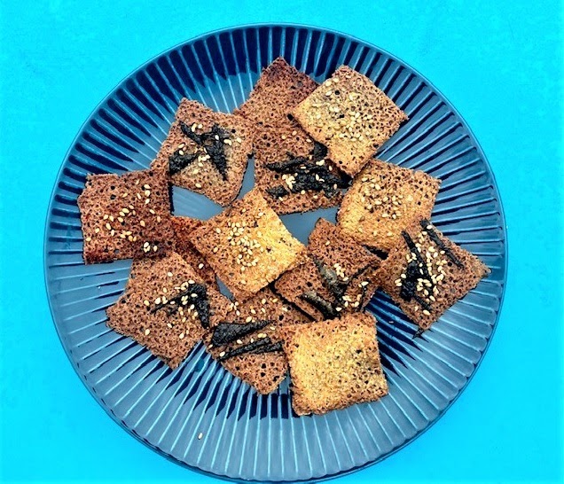 Chips d'algues nori et sésame - Recette entrées et à côtés – Prana