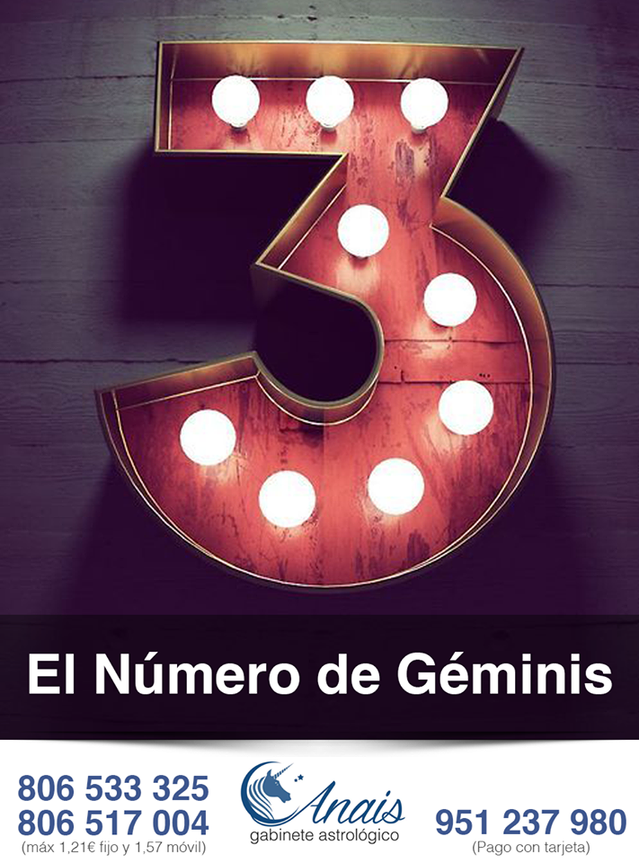 ASTROLÓGICO DE ANAIS EL NÚMERO DE GÉMINIS