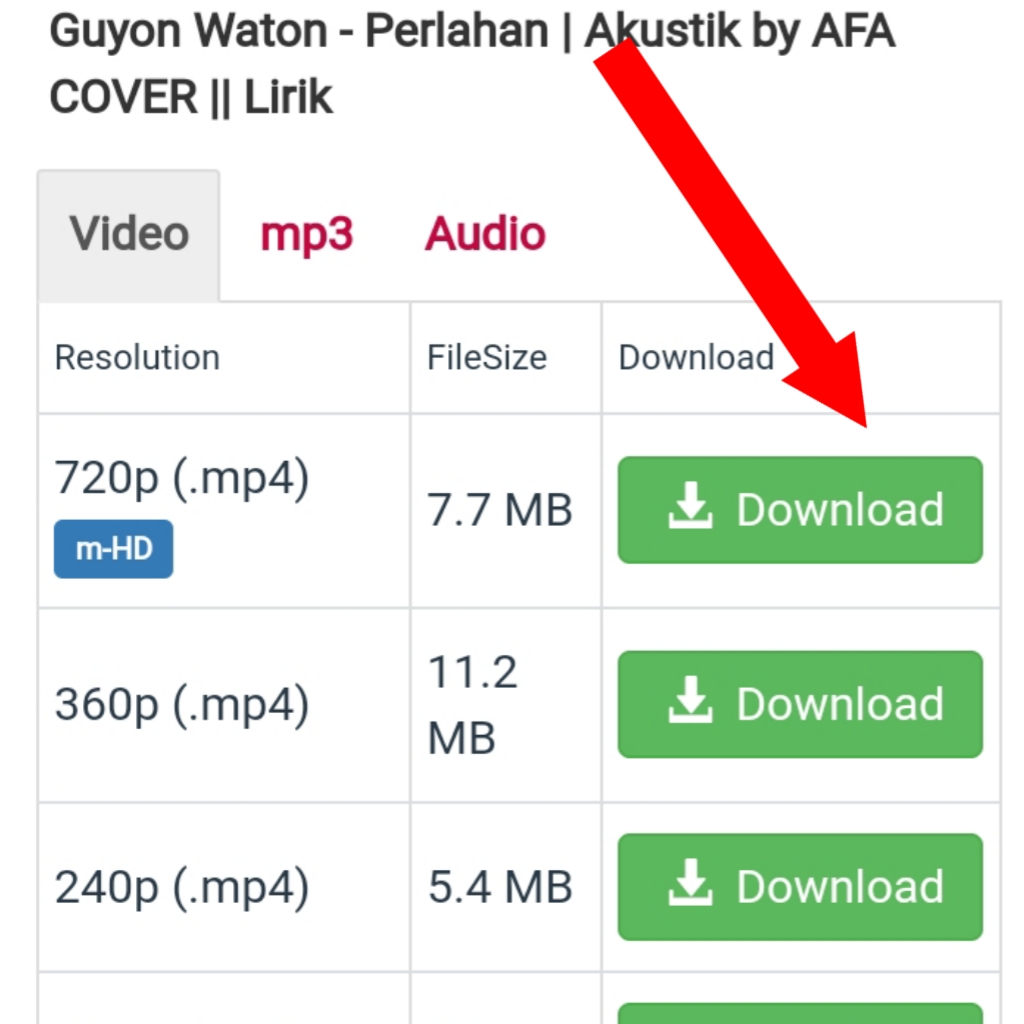 Trik Menyimpan Lagu Mp3 Dari Youtube Ke Hp Tanpa Aplikasi - CARATUO