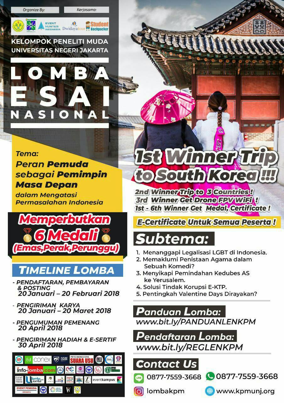 Lomba essay hadiah ke luar negeri picture